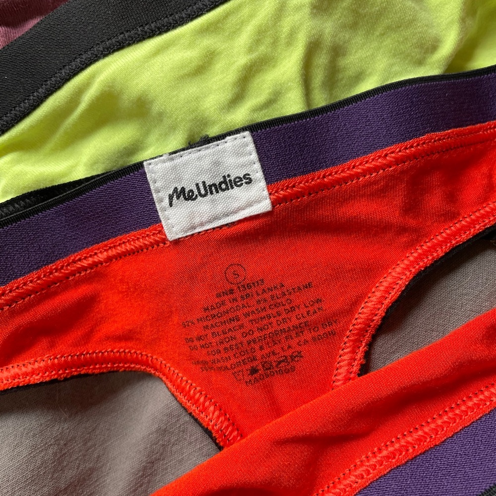 Lot of meundies thongs size small